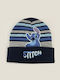 Stitch Kinder Mütze Gestrickt Blau