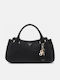 Evie Triple Comp Women's Satchel Bag Black