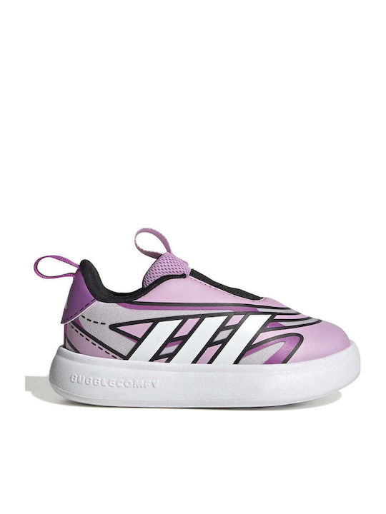 Bubblecomic I Kids Sports Shoes Running Slip-On Purple