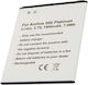 Avizar Ersatzakku Archos 50b Platinum Li-ion 3.7v 1900mah Weiß