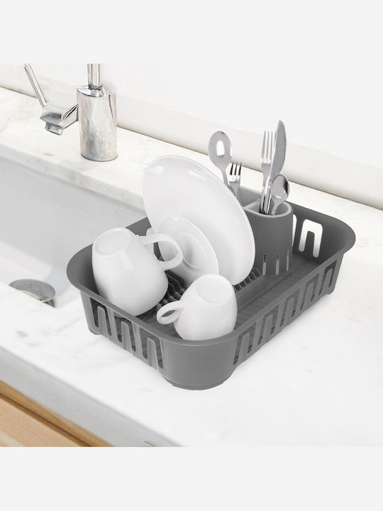 Orion Scurgător De Chiuvetă Din Plastic Gri 39x29x11cm