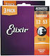 Elixir Nanoweb Set Corzi pentru Chitară Acustică din Fosfor Bronz 12 - 53"