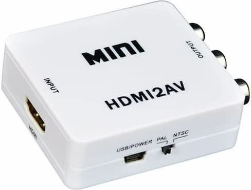 Tipa Convertor HDMI / mini USB masculin în HDMI / mini USB feminin Alb 1buc