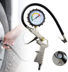 Truck Tire Inflator Gun Pressure Gauge