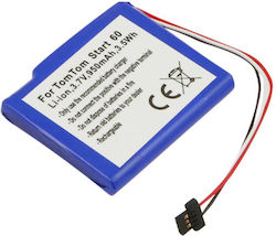 Avizar Ersatzbatterie GPS Tomtom Start 60 3.7V 950mAh Li-Ion Blau