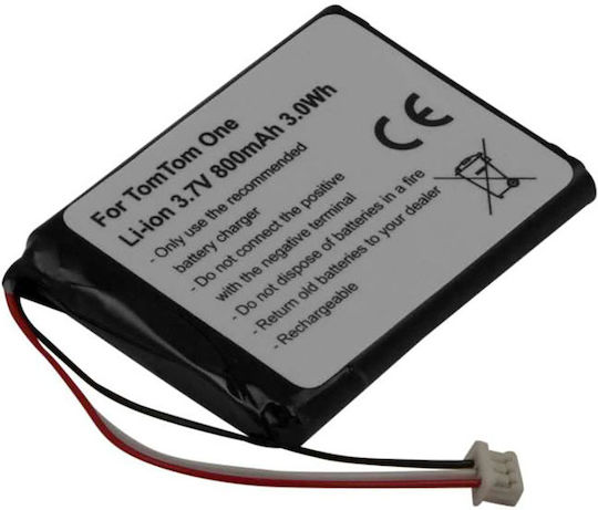 Avizar Tomtom One 3.7v 800mah Baterie Li-ion Compatibilă Gps Neagră