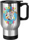 Κούπα Θερμός Looney Tunes 450ml Ασημί