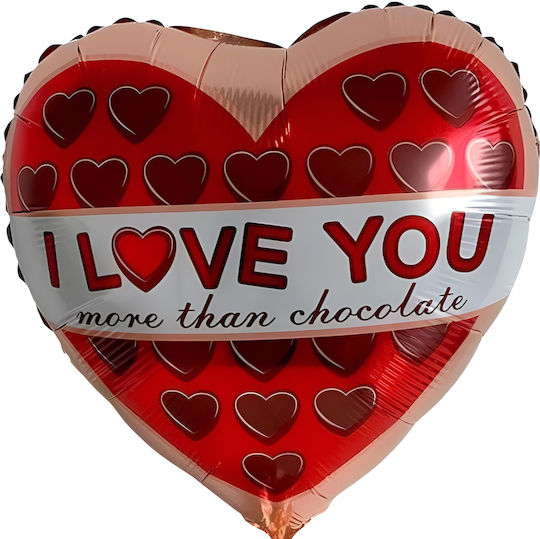 18'' Μπαλόνι Καρδιά More Than Chocolate