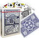 Bicycle – Tally-ho Fan Back Playing Cards Red Blue