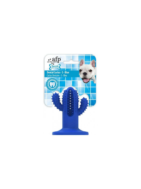Afp Dog Toy Dental Care Dental Cactus Blue Small 9x6.3x6.3cm Monochrome