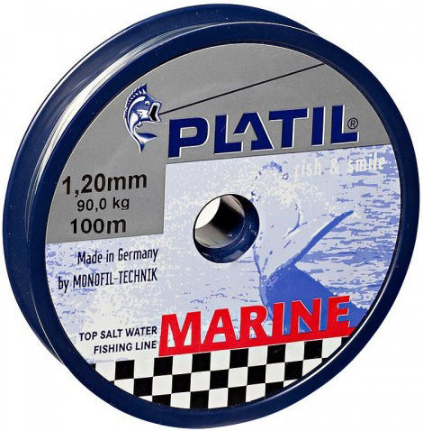 Platil Angelschnüre Marine 100m Robustes Meereswasser 0.40mm