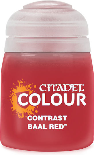 Citadel Σετ Χρώματα Μοντελισμού Baal Red 18ml 6τμχ