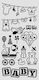 Thick Stencil Stamperia 12x25cm Baby Accessories