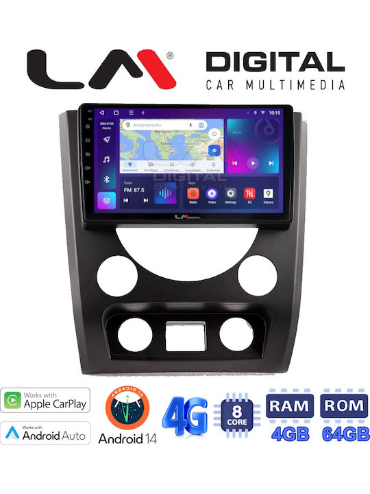 LM Digital Auto-Audiosystem für Ssangyong Rexton 2015 > 2016 (Bluetooth/USB/WiFi/GPS/Apple-Carplay/Android-Auto)