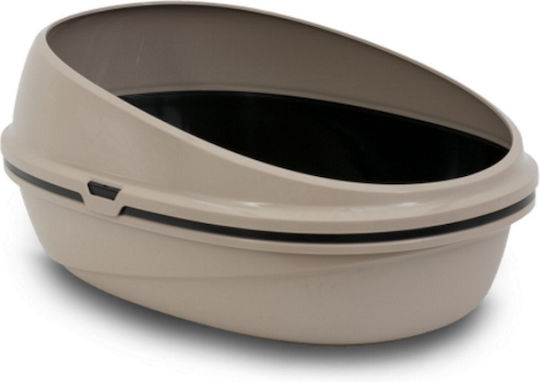 MP Bergamo Pin Up Luxo Cat Basin with Sieve Beige L59 x W39.5 x H27cm