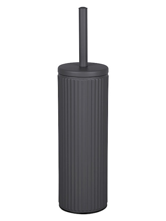Cyclops Metallic Toilet Brush Gray