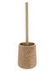 Kunststoff Badezimmer Toilettenbürste Beige