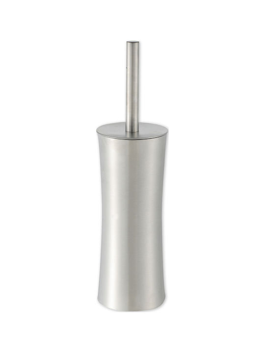 Heracond Set Dispenser & Toilet Brush Chrome Inox 18/8 Matte Adorno Offer