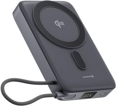 Swissten Qi2 MagSafe Power Bank 10000mAh 33W με Θύρα USB-C Power Delivery Μαύρο