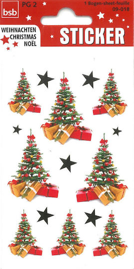 Bsb Αυτοκολλητα Christmas 09-018