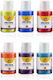 Acrylfarben Glitter Set 6 Stück 25ml von Adel
