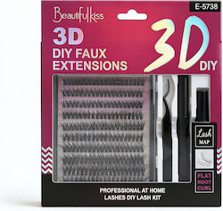 3d Smoky False Lash Kit Beautiful Kiss