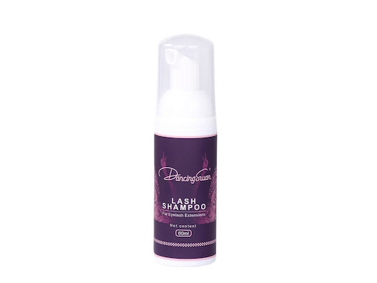 Dancingswan Spumă Șampon Pentru Curățarea Extensiilor de Gene 60ml