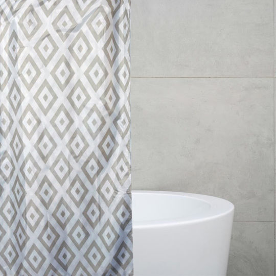 San Lorentzo Shower Curtain 180x180cm Nude Summer