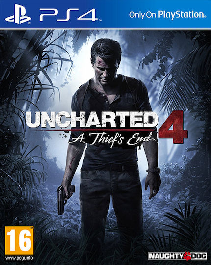 Uncharted 4: A Thief's End PS4 Game (Used) (ΜΕ ΕΛΛΗΝΙΚΟΎΣ ΥΠΌΤΙΤΛΟΥΣ)