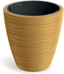 Iliadis Plant Pot Plastic Yellow