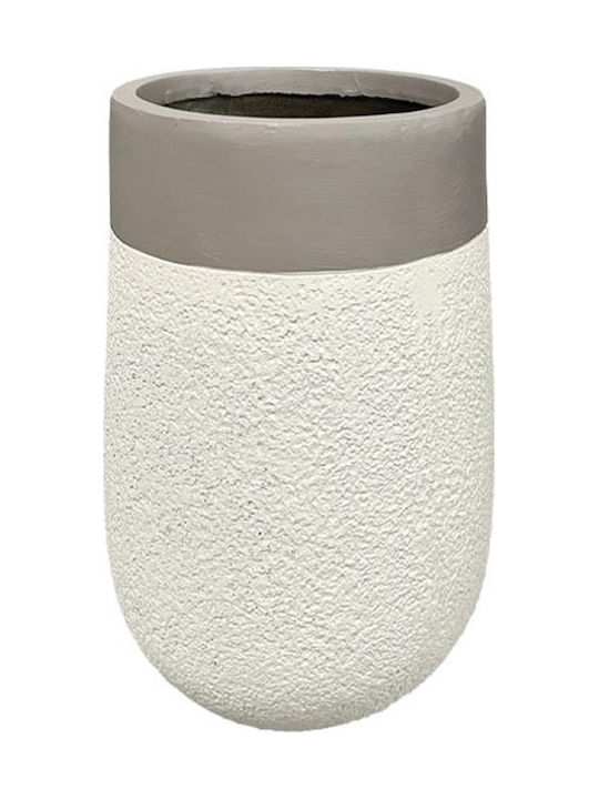 Marhome Κασπώ Τσιμεντένιο Μπεζ 36x36x56εκ.