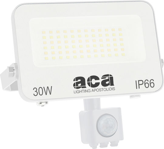 Aca Proiector LED Etanș 30W Alb Rece IP66