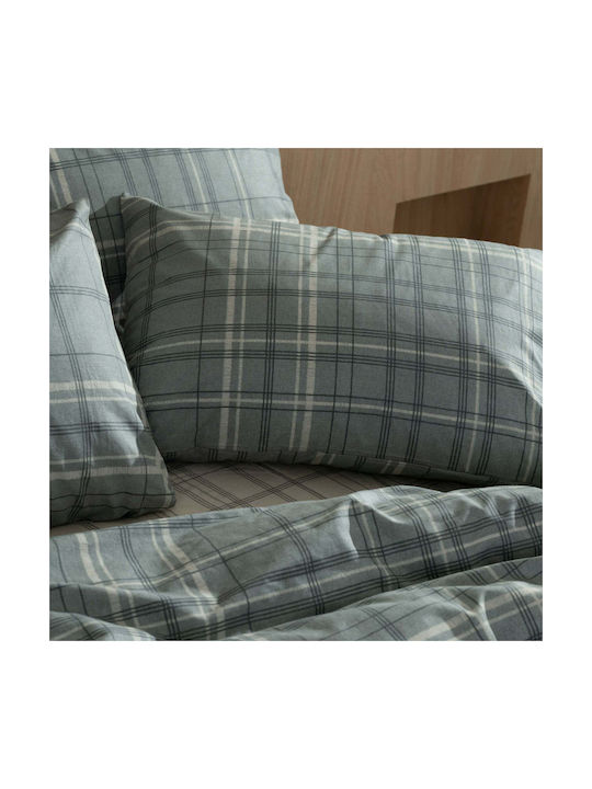 White Fabric Ciel Kissenbezug-Set mit Umschlagu...