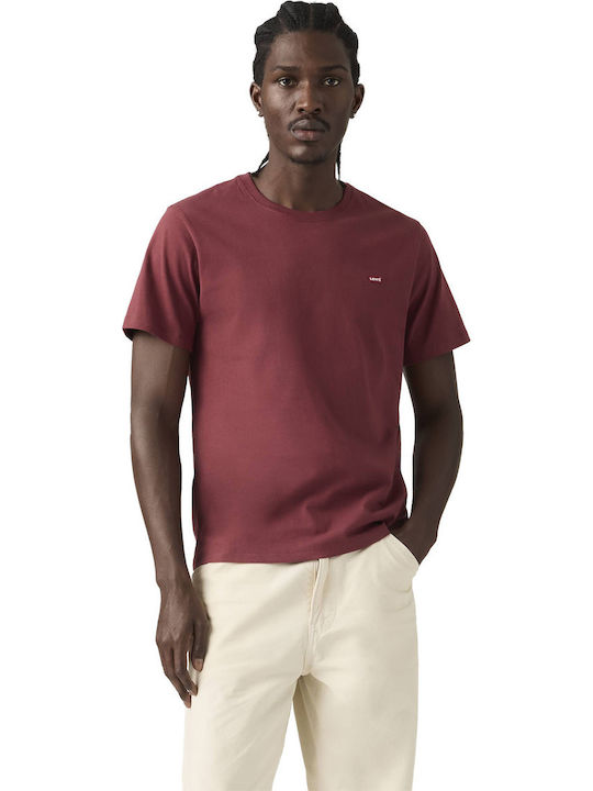 Levi's T-shirt Μπορντό