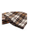 SpitiBazaar Blanket Fleece Queen 220x240cm Brown Checkered