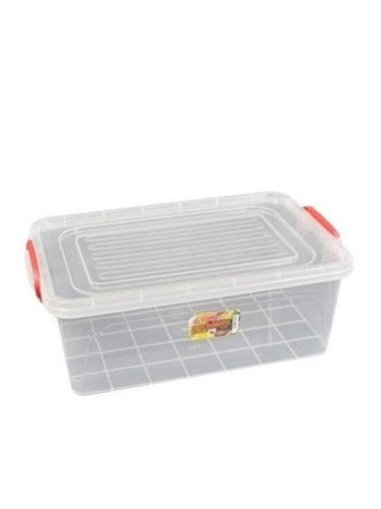 Cyclops Plastic Storage Box with Lid Transparent 43.5x28x20cm 1pcs