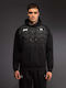Sweatshirt with Hood Black/white