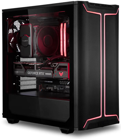 U-Case Savage V2 Gaming Desktop PC (Ryzen 7-7700X/32GB DDR5/1TB SSD/GeForce RTX 5070 Ti/W11 Home)