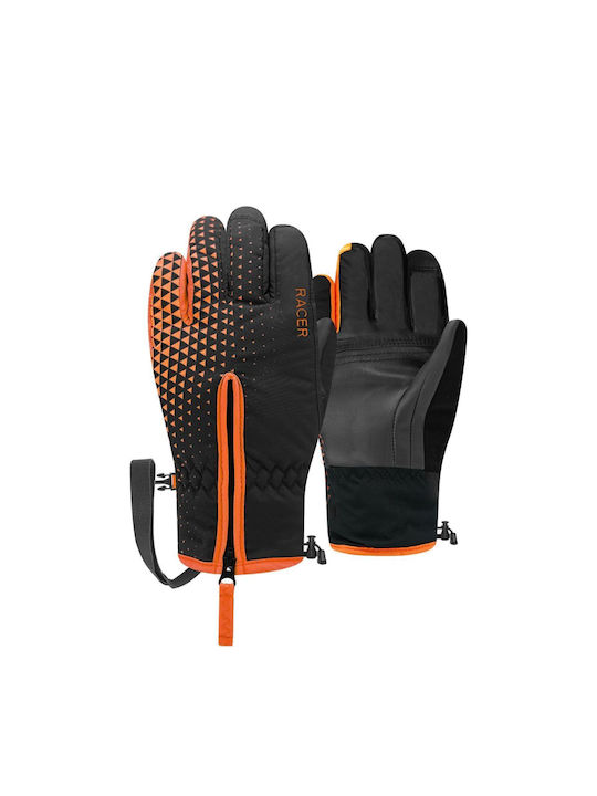 Racer Kids Ski & Snowboard Gloves Black