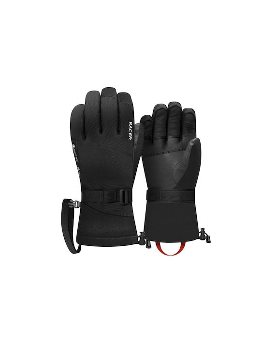 Racer Kids Ski & Snowboard Gloves with Gore-Tex Black