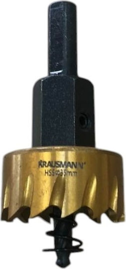 Krausmann Ποτηροτρύπανo Ξηρής Κοπής με Διάμετρο 50mm για Μέταλλο