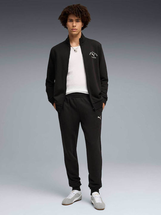 PUMA Pantaloni de trening cu Elastic Puma Black