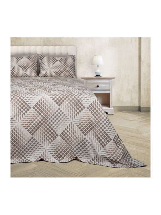 Epavlis Homeware 0608 Σετ Σεντόνια Υπέρδιπλα 230x240εκ. Πολύχρωμο (4τμχ)