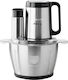 Sokany Tocător Electric Multifuncțional 6-in-1 800W 3L Inox Argintiu