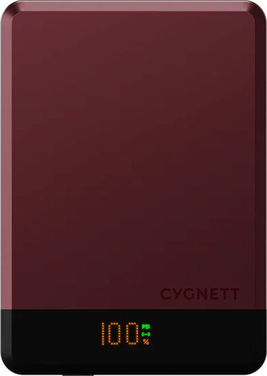 Cygnett MagSafe Power Bank 10000mAh 10W with USB-C Port Purple
