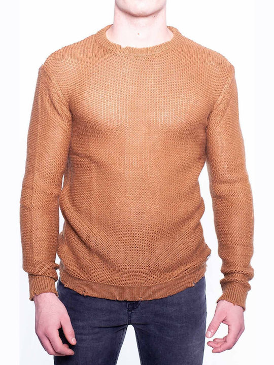 Sseinse Langarm-Pullover Braun