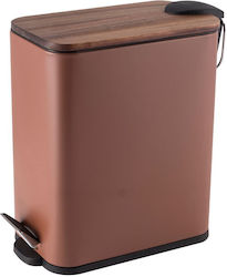 Set Bathroom Basket Rectangular Soft Close Amber 1989-1-1989-2 14x30x28 Cm Eurocasa