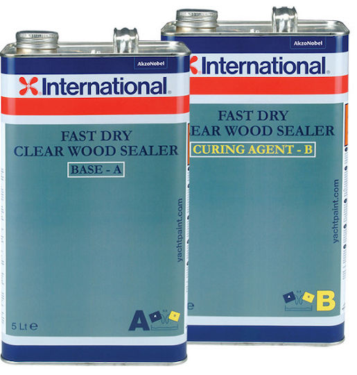 International Fast Dry Σφραγιστικό Ξύλου Καταστρώματος Σκάφους 10lt Διάφανο Χρώμα