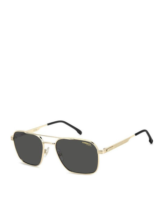 Carrera Unisex Sunglasses with Gold Metallic Fr...