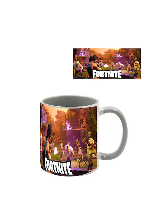 Cană Albă Fortnite